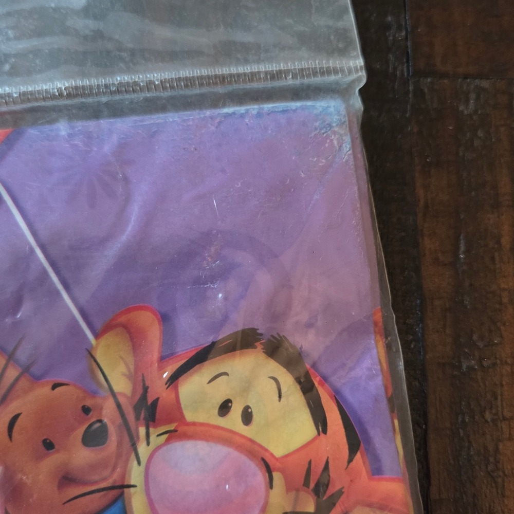 Vtg Disney Winnie the Pooh Together Times Table Cover Hallmark Party Express - Picture 3 of 7